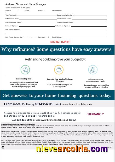 UK TSB Bank mortgage statement, 3 pages 3